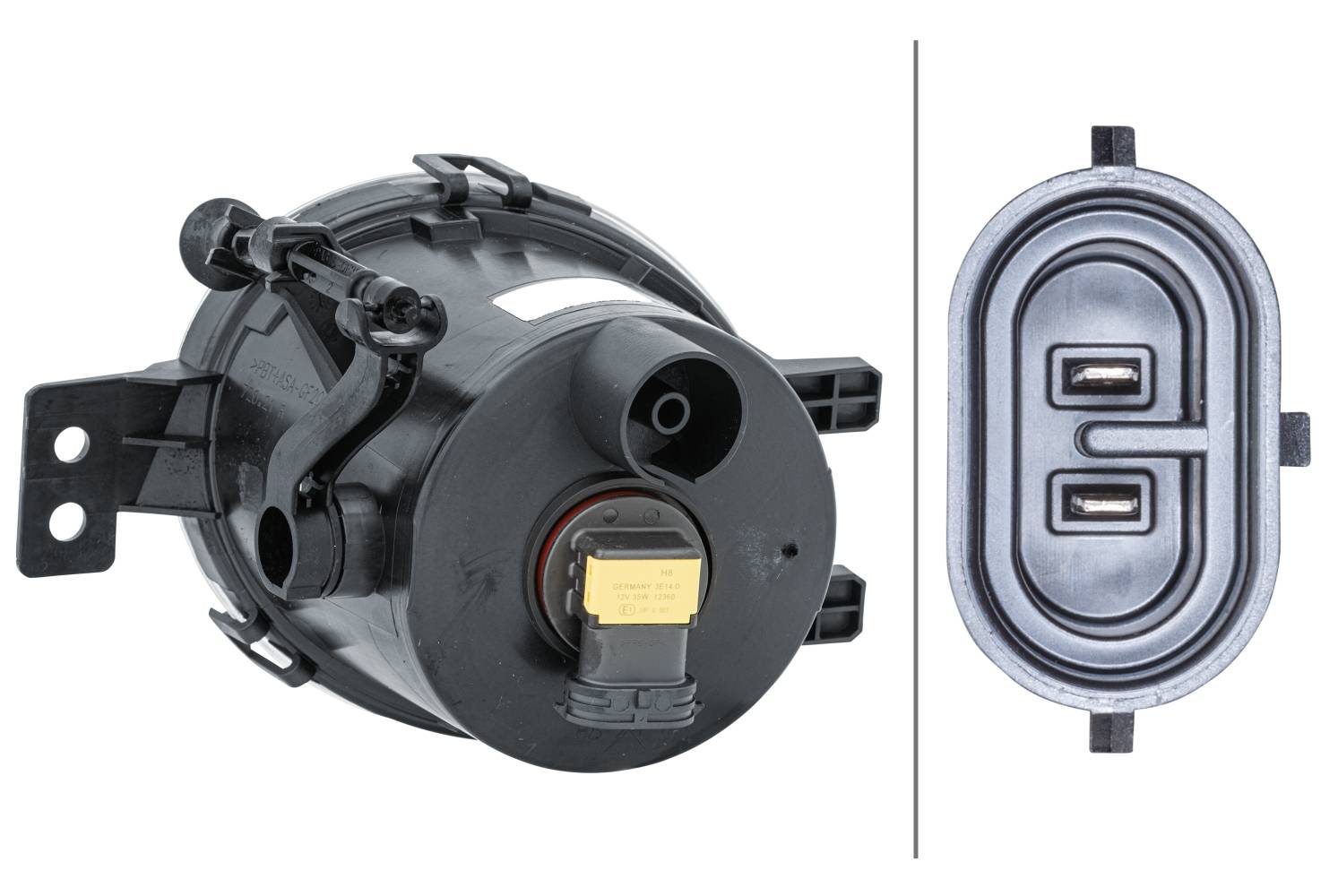 HELLA 1N0 354 990-021 FF-Nebelscheinwerfer - rechts - für u.a. BMW 1 Convertible (E88)