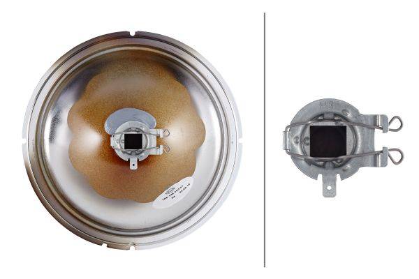 HELLA 1N8 148 103-011 Halogen-Scheinwerfereinsatz, Nebelscheinwerfer - Luminator - 12/24V - rund - A