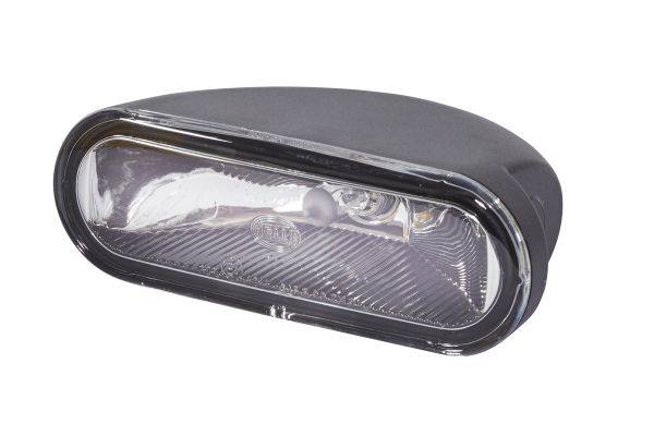 HELLA 1NA 008 284-001 FF/Halogen-Nebelscheinwerfer - FF 75 - 12V - Anbau - Lichtscheibenfarbe: glask