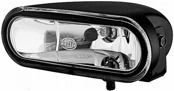 HELLA 1NA 008 284-801 FF/Halogen-Nebelscheinwerfersatz - FF 75 - 12V - Anbau - Lichtscheibenfarbe: g