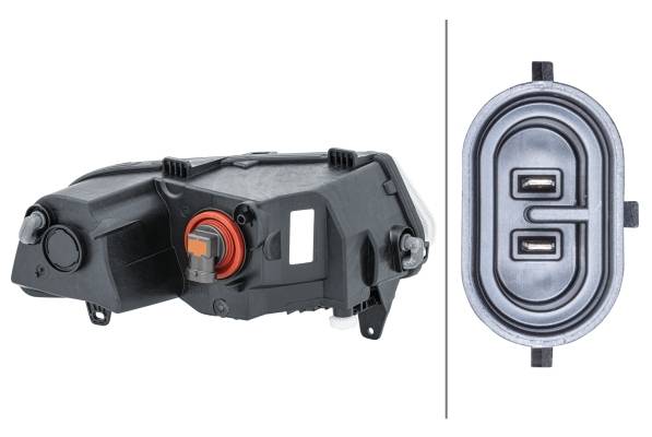 HELLA 1NA 011 987-131 FF-Nebelscheinwerfer - links - für u.a. VW Polo (6R1, 6C1)