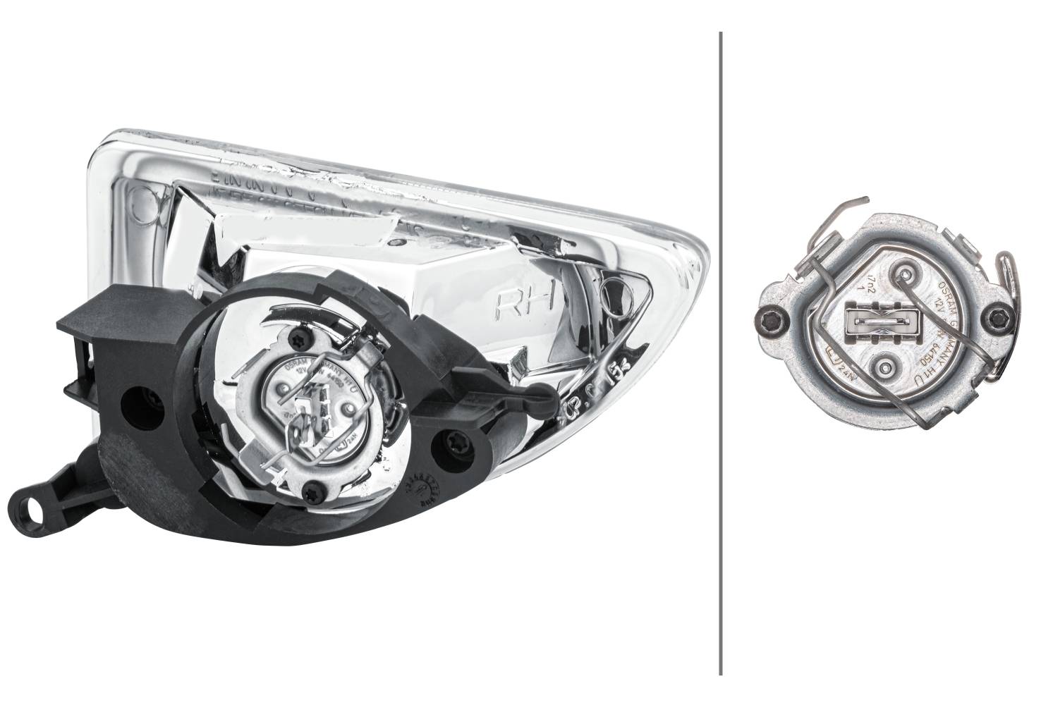 HELLA 1NA 354 015-021 Halogen-Nebelscheinwerfer - rechts - für u.a. Ford Focus (Daw, Dbw)