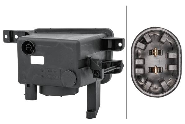 HELLA 1NA 354 660-011 FF/Halogen-Nebelscheinwerfer - links - für u.a. Opel Corsa C (X01)