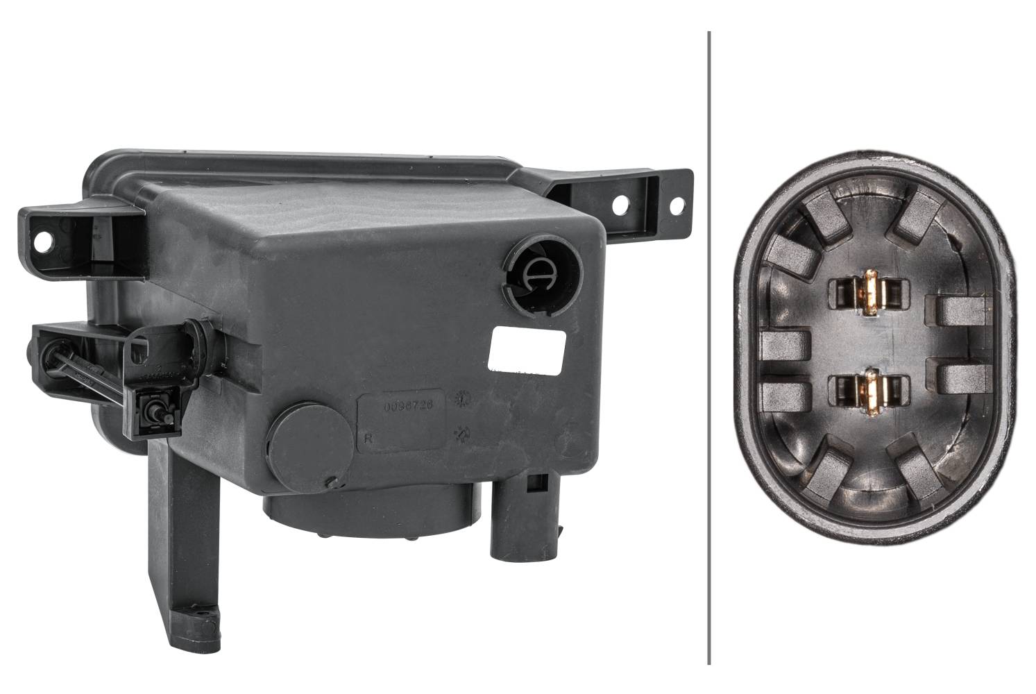 HELLA 1NA 354 660-021 FF/Halogen-Nebelscheinwerfer - rechts - für u.a. Opel Corsa C (X01)