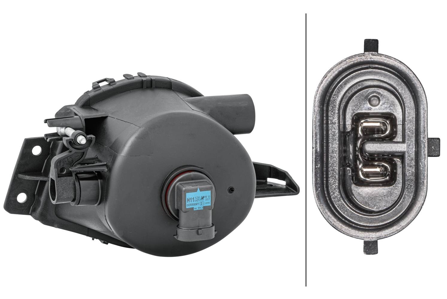 HELLA 1NA 354 992-021 FF-Nebelscheinwerfer - rechts - für u.a. BMW 3 (E90)