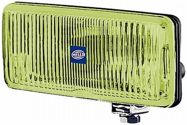 HELLA 1ND 005 700-421 Halogen-Nebelscheinwerfer - Comet 550 - 12V - Anbau - glasklare Streuscheibe -