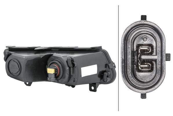 HELLA 1ND 010 377-031 FF-Nebelscheinwerfer - links - für u.a. VW Polo (6R1, 6C1)