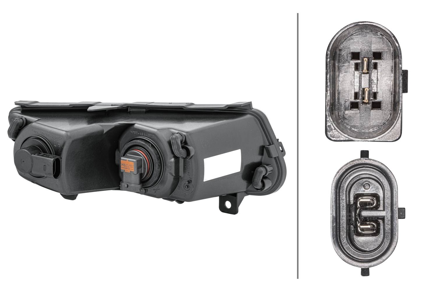HELLA 1ND 010 377-071 FF-Nebelscheinwerfer - links - für u.a. VW Polo (6R1, 6C1)