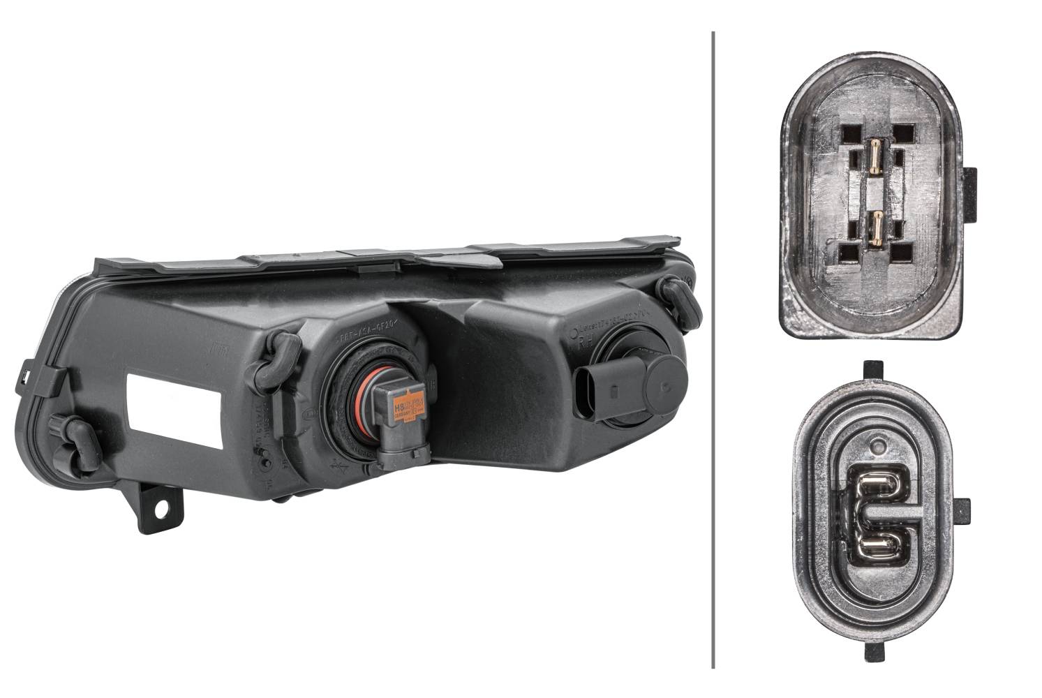 HELLA 1ND 010 377-081 FF-Nebelscheinwerfer - rechts - für u.a. VW Polo (6R1, 6C1)