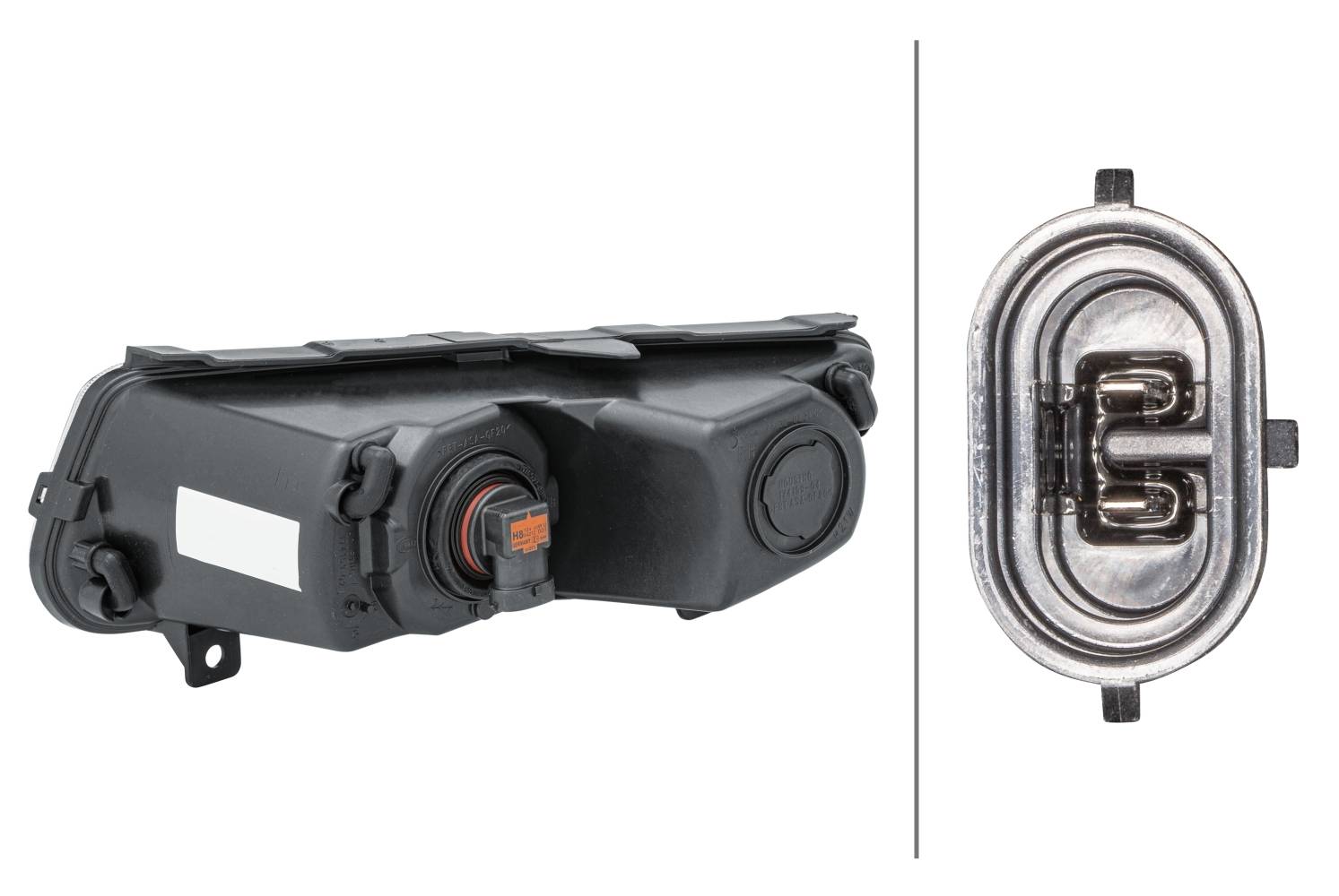 HELLA 1ND 010 377-101 FF-Nebelscheinwerfer - rechts - für u.a. VW Polo (6R1, 6C1)