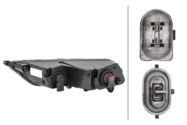 HELLA 1ND 010 545-121 FF-Nebelscheinwerfer - rechts - für u.a. VW Passat Variant (365)