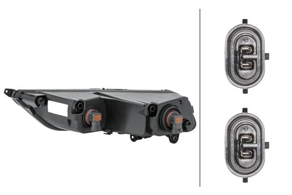 HELLA 1ND 010 545-141 FF-Nebelscheinwerfer - rechts - für u.a. VW Passat Variant (365)