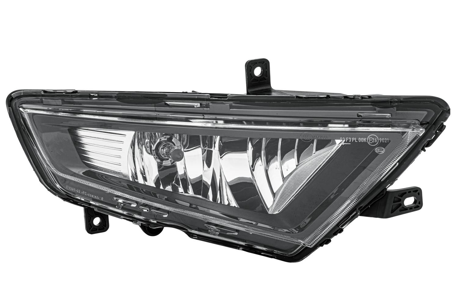 HELLA 1ND 011 157-041 FF-Nebelscheinwerfer - rechts - für u.a. Seat Leon (5F1)