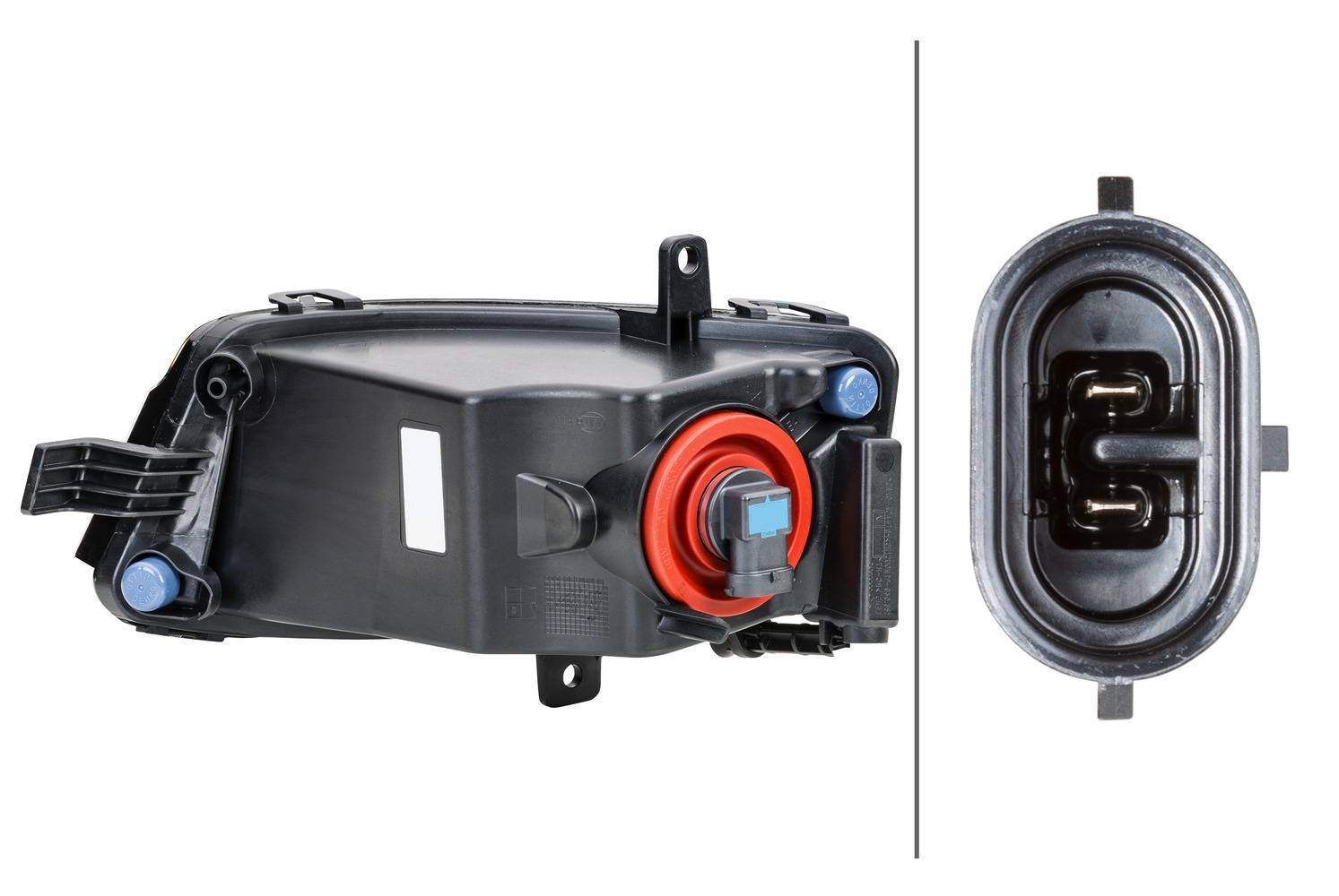 HELLA 1ND 011 223-121 FF-Nebelscheinwerfer - rechts - für u.a. VW Golf VII (5G1, Bq1, Be1, Be2)