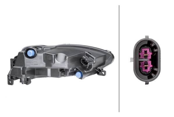 HELLA 1ND 012 996-011 FF/LED-Nebelscheinwerfer - links - für u.a. Seat Leon (5F1)