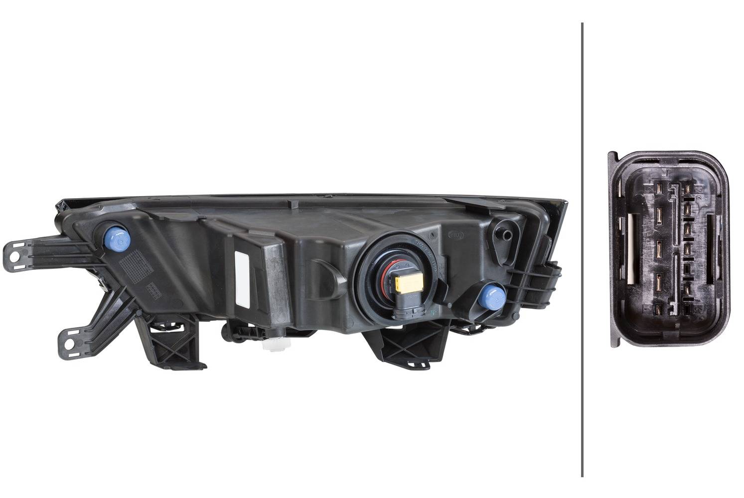 HELLA 1ND 012 998-011 FF-Nebelscheinwerfer - links - für u.a. Skoda Rapid (Nh3)