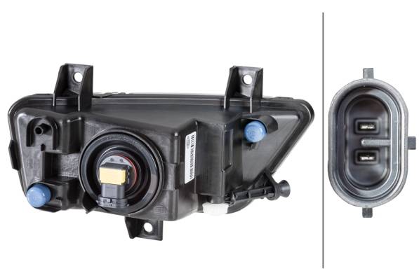 HELLA 1ND 013 017-011 FF-Nebelscheinwerfer - links - für u.a. Skoda Citigo