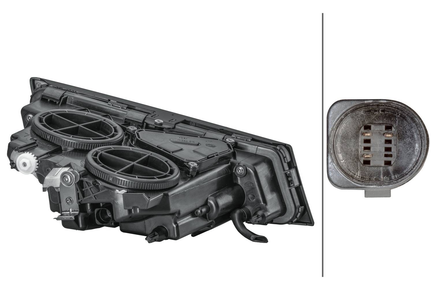 HELLA 1NL 010 477-151 DE-Nebelscheinwerfer - links - für u.a. Volvo FH, FM