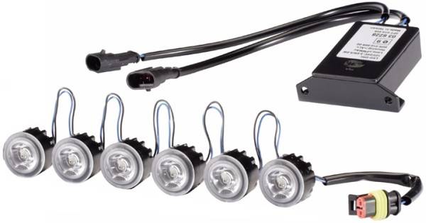 HELLA 2PT 010 458-721 LED-Tagfahrleuchtensatz - LEDayFlex - 12/24V