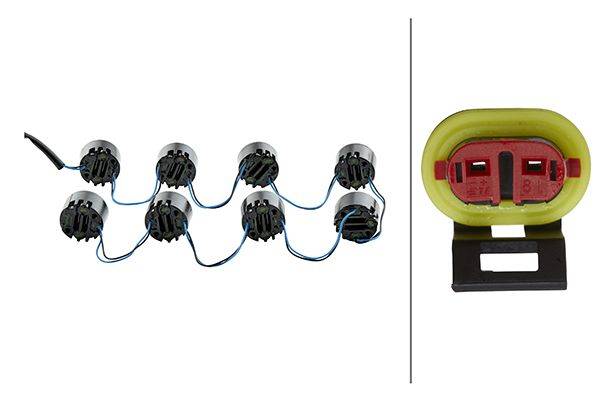 HELLA 2PT 177 696-761 LED-Tagfahrleuchtensatz - LEDayFlex - 12/24V