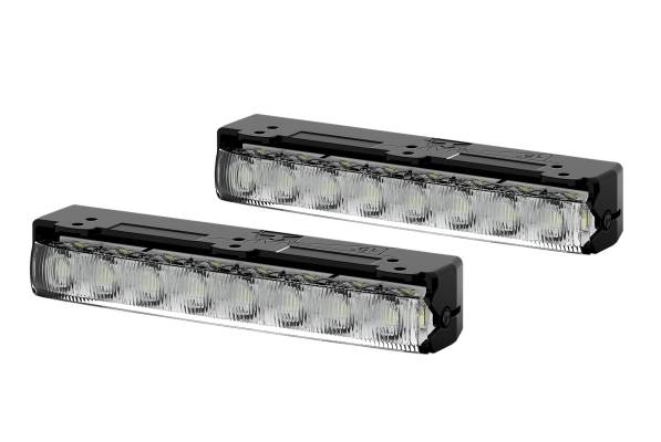 HELLA 2PT 980 860-801 LED-Tagfahrleuchtensatz - LEDayLine 15 - 12V - Einbau - Set