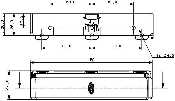 HELLA 2PT 980 970-521 LED-Tagfahrleuchte - LEDayLine Zero - 24V
