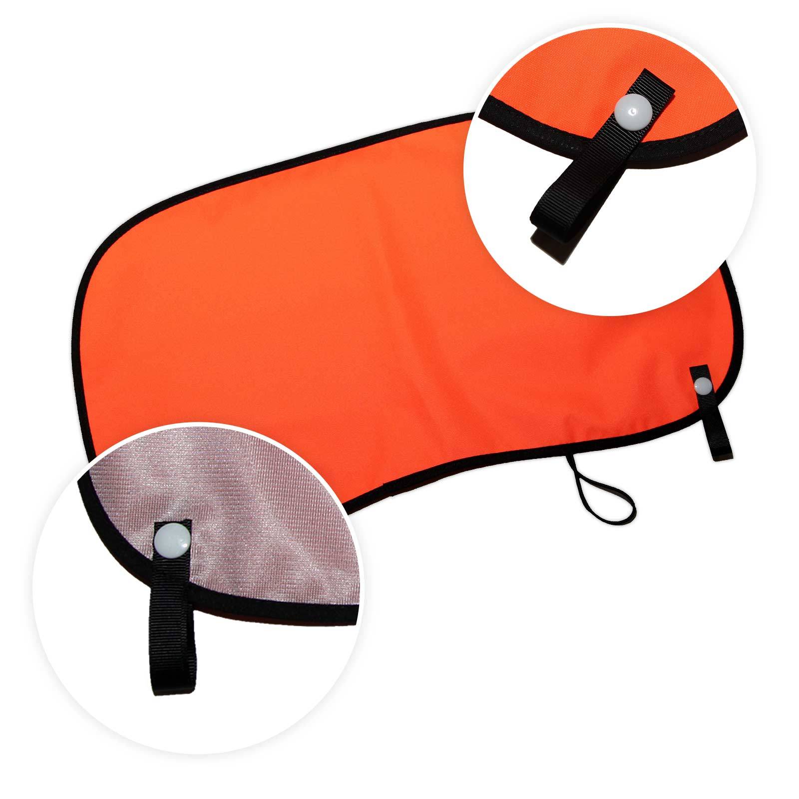 uvex Nackenschutz - Farbe:orange
