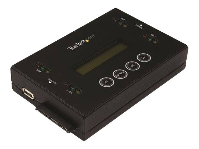 StarTech.com Laufwerks Duplizierer und Löscher für USB Sticks und 2,5 / 3,5"" SATA Laufwerke - 1:1 duplizierung plus