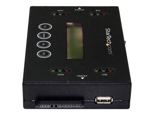 StarTech.com Laufwerks Duplizierer und Löscher für USB Sticks und 2,5 / 3,5"" SATA Laufwerke - 1:1 duplizierung plus