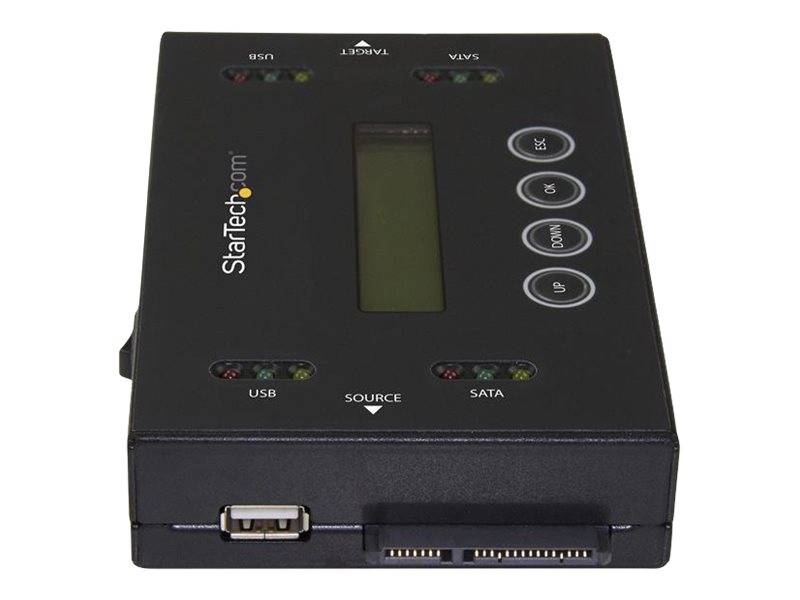 StarTech.com Laufwerks Duplizierer und Löscher für USB Sticks und 2,5 / 3,5"" SATA Laufwerke - 1:1 duplizierung plus