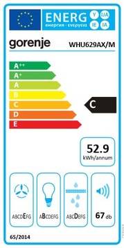Gorenje UB-Haube WHU 629 AX/M