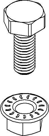 Niedax Sechskantschraube M10 SKM 10X70 E4
