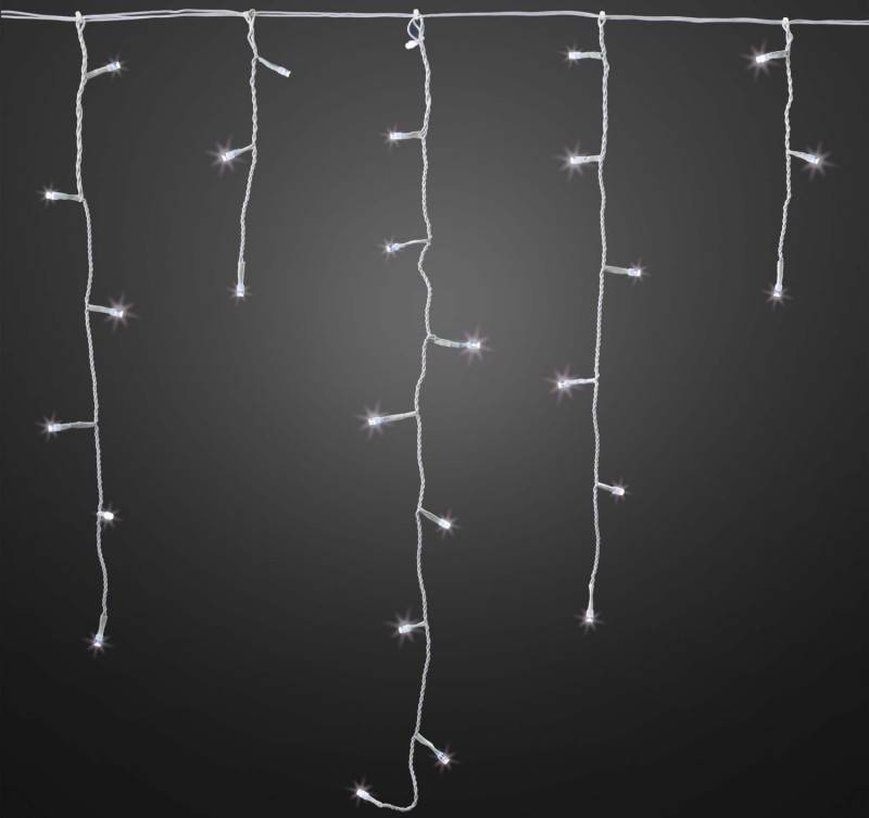 6 Stück Hellum LED-Eislichtvorhang 577730