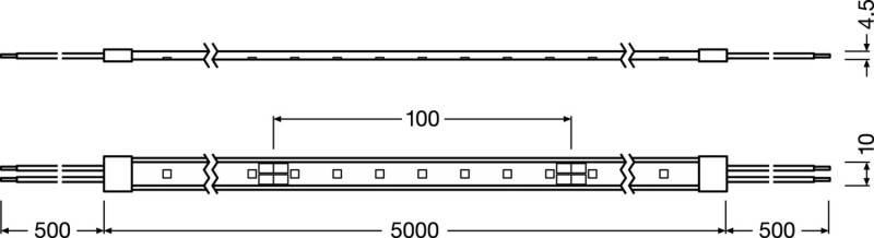 LEDVANCE LED-Stripe IP66 LSPFM1000/865/5/IP66