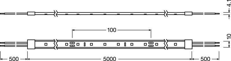 LEDVANCE LED-Stripe IP65 LSVAL-600/865/5/IP65