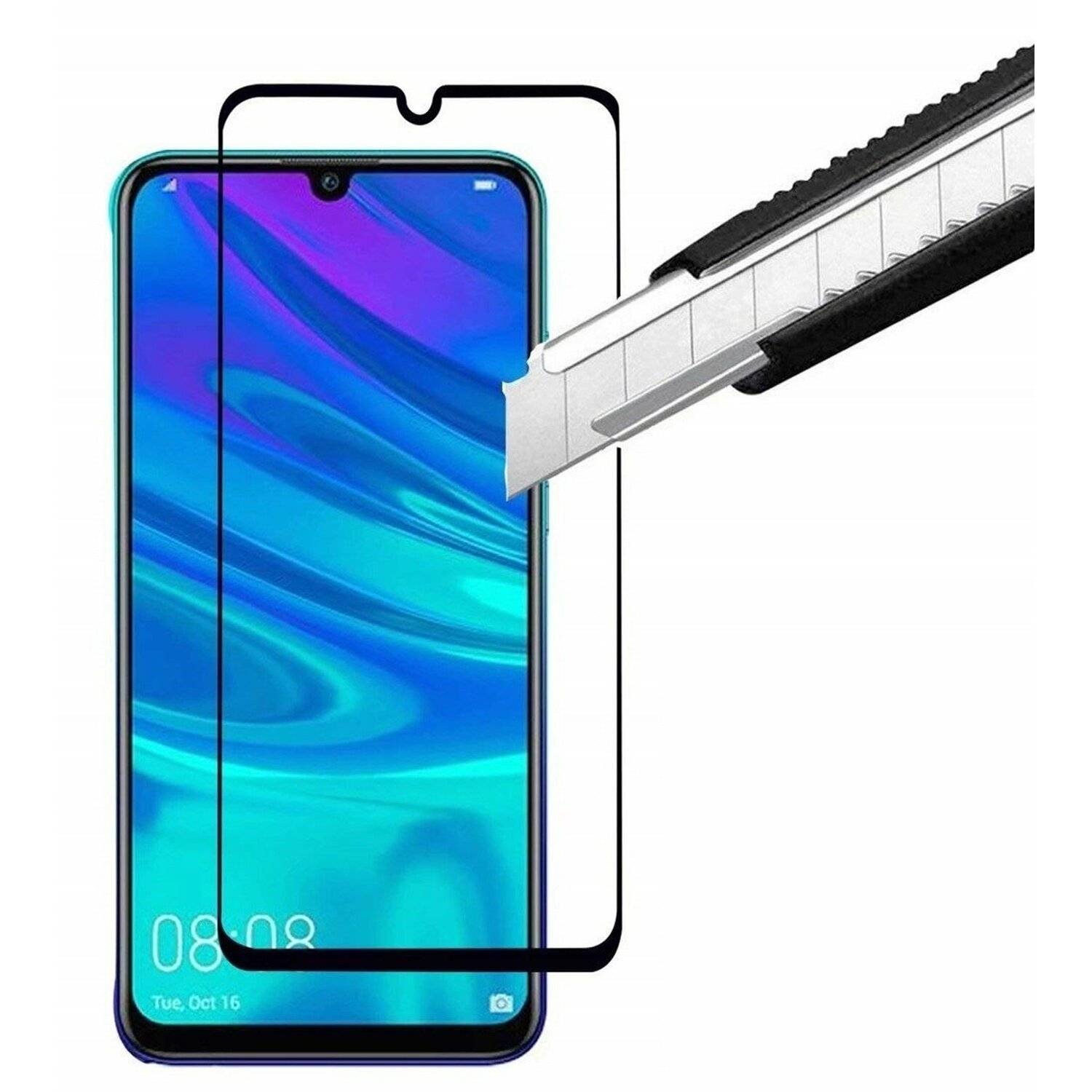 2 Stück 5D Full Screen Displayschutzfolie Schutz Glas kompatibel mit iPhone Xs Max Curved Schutz Folie Vollständig Klebend und Abdeckung