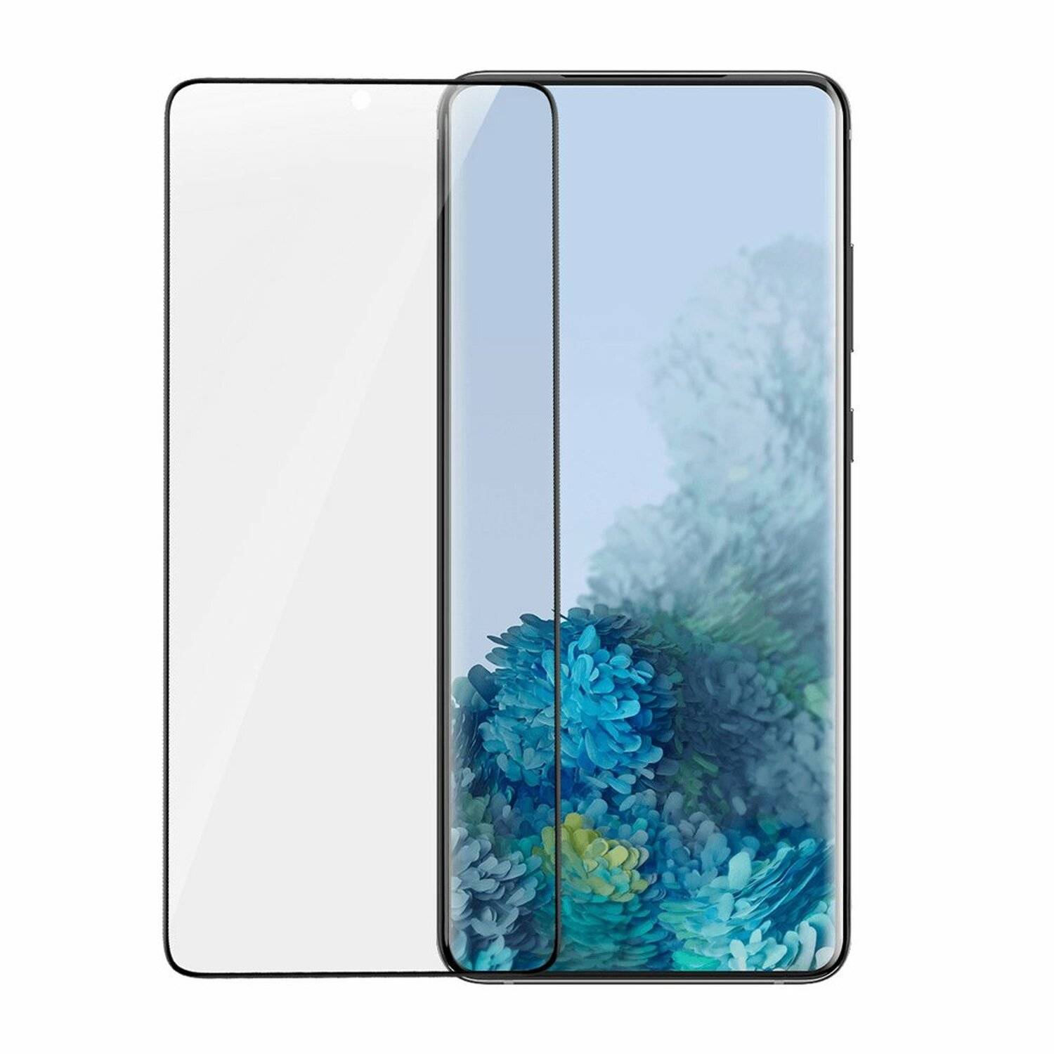 2 Stück 5D Full Screen Displayschutzfolie Schutz Glas für Samsung Galaxy J6 Plus J610F Curved Schutz Folie Vollständig Klebend und Abdeckung