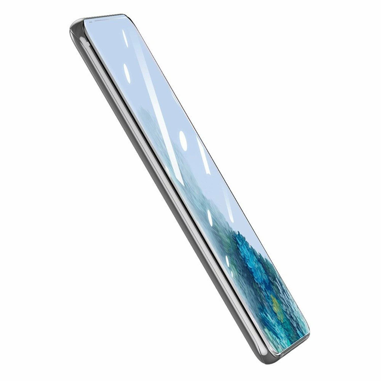 2 Stück 5D Full Screen Displayschutzfolie Schutz Glas für Samsung Galaxy J6 Plus J610F Curved Schutz Folie Vollständig Klebend und Abdeckung
