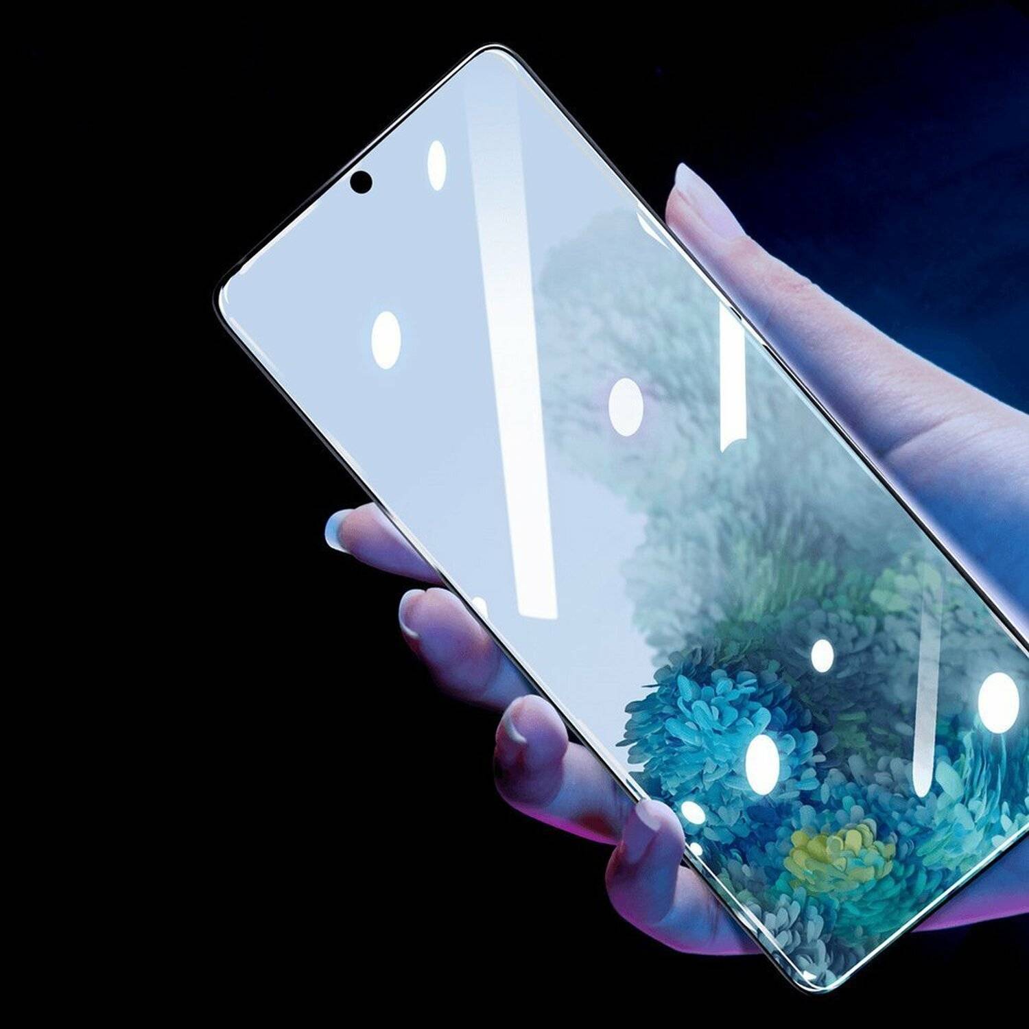 2 Stück 5D Full Screen Displayschutzfolie Schutz Glas für Samsung Galaxy J6 Plus J610F Curved Schutz Folie Vollständig Klebend und Abdeckung