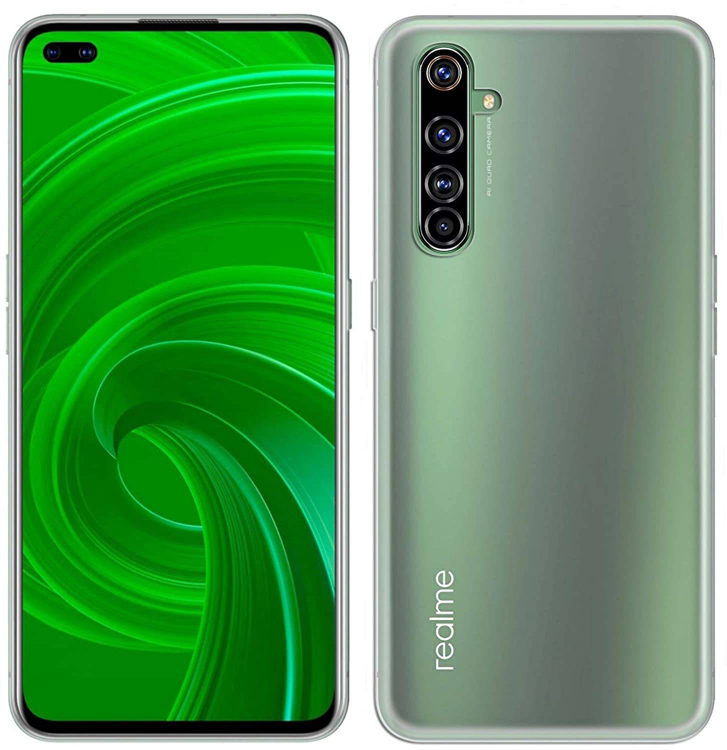 cofi1453® Silikon Hülle Basic kompatibel mit realme X50 Pro Case TPU Soft Handy Cover Schutz Transparent