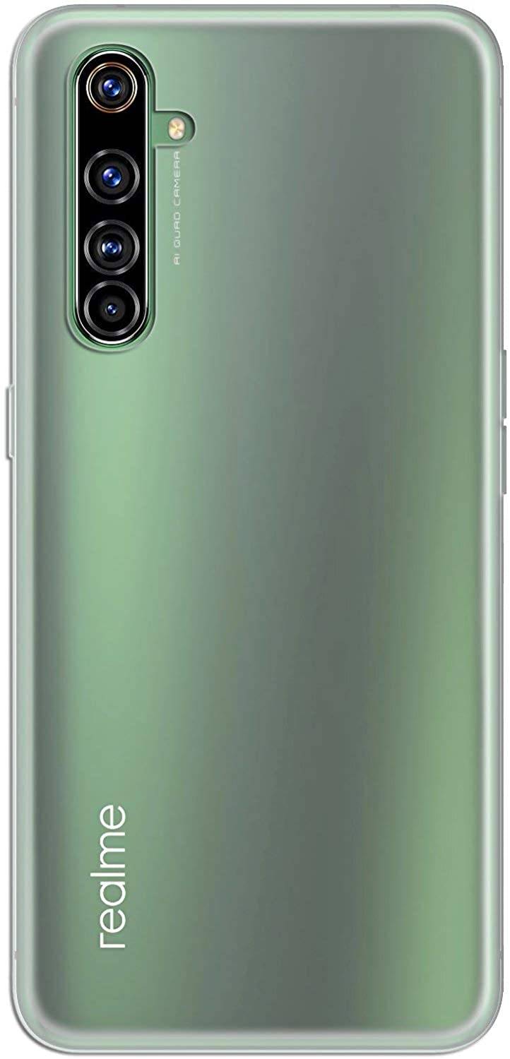 cofi1453® Silikon Hülle Basic kompatibel mit realme X50 Pro Case TPU Soft Handy Cover Schutz Transparent