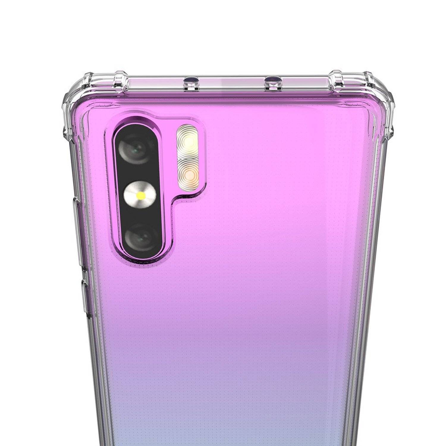 Schutzhülle Bumper Wozinsky Armor SchutzHülle kompatibel mit Huawei P30 Pro Silikon Hülle Zubehör Tasche Schutzschale Schutz in Transparent