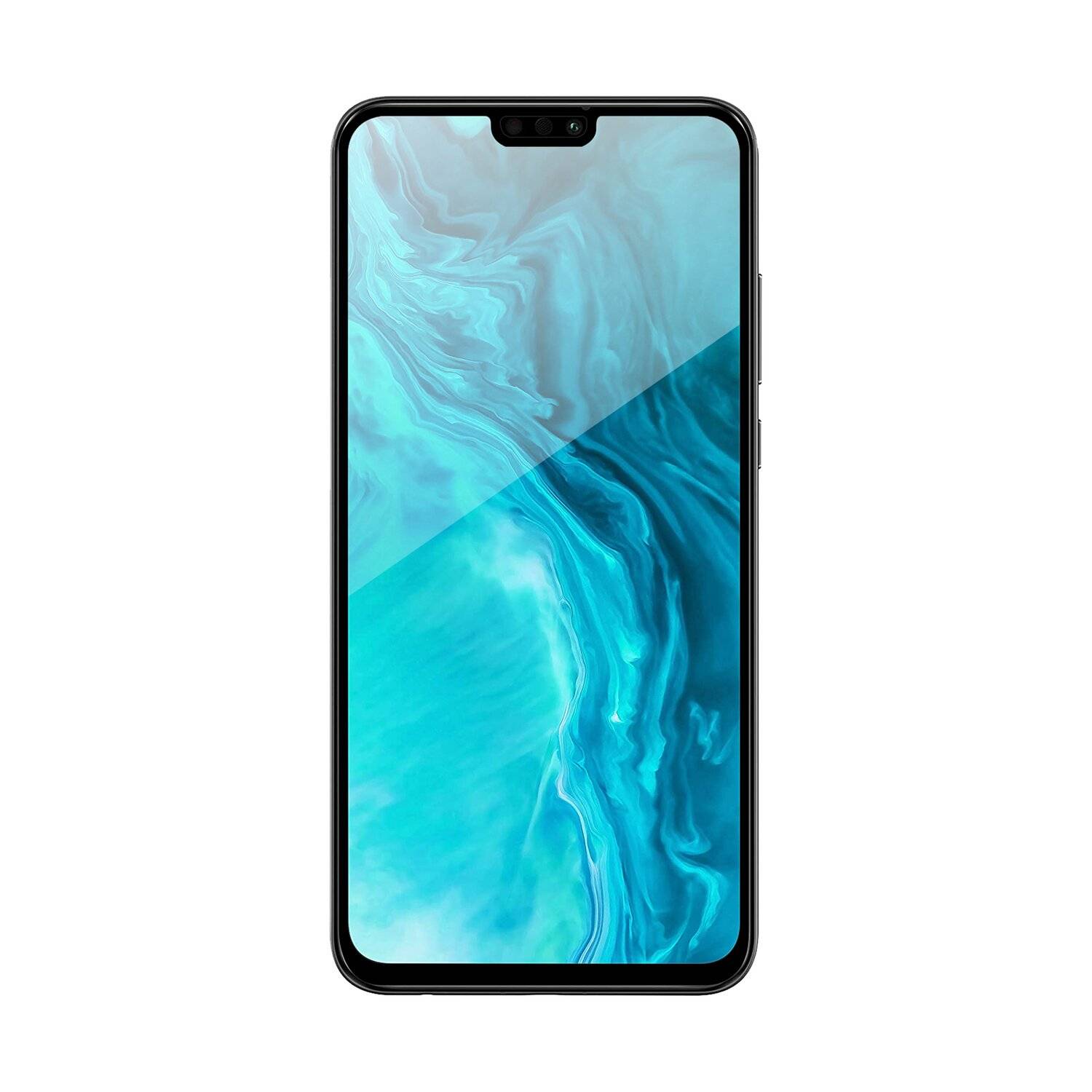 5D Schutz Glas kompatibel mit HONOR 9X LITE Curved Schutz Folie Vollständig Klebend und Abdeckung