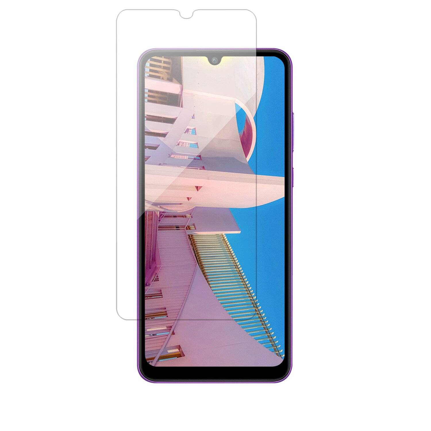 3X Schutz Schutz Glas 9H Tempered Glass Display Schutz Folie Display Glas Screen Protector kompatibel mit Honor 9A