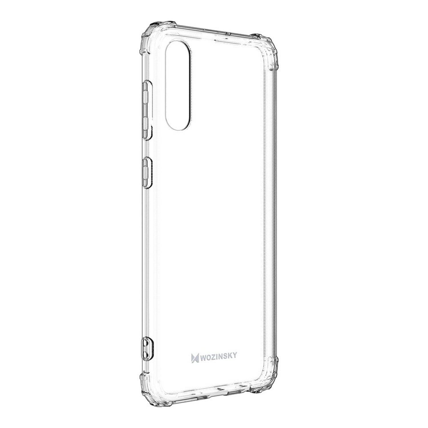 Schutzhülle Bumper Wozinsky Armor SchutzHülle für Samsung Galaxy A70 A705F Silikon Hülle Zubehör Tasche Schutzschale Schutz in Transparent