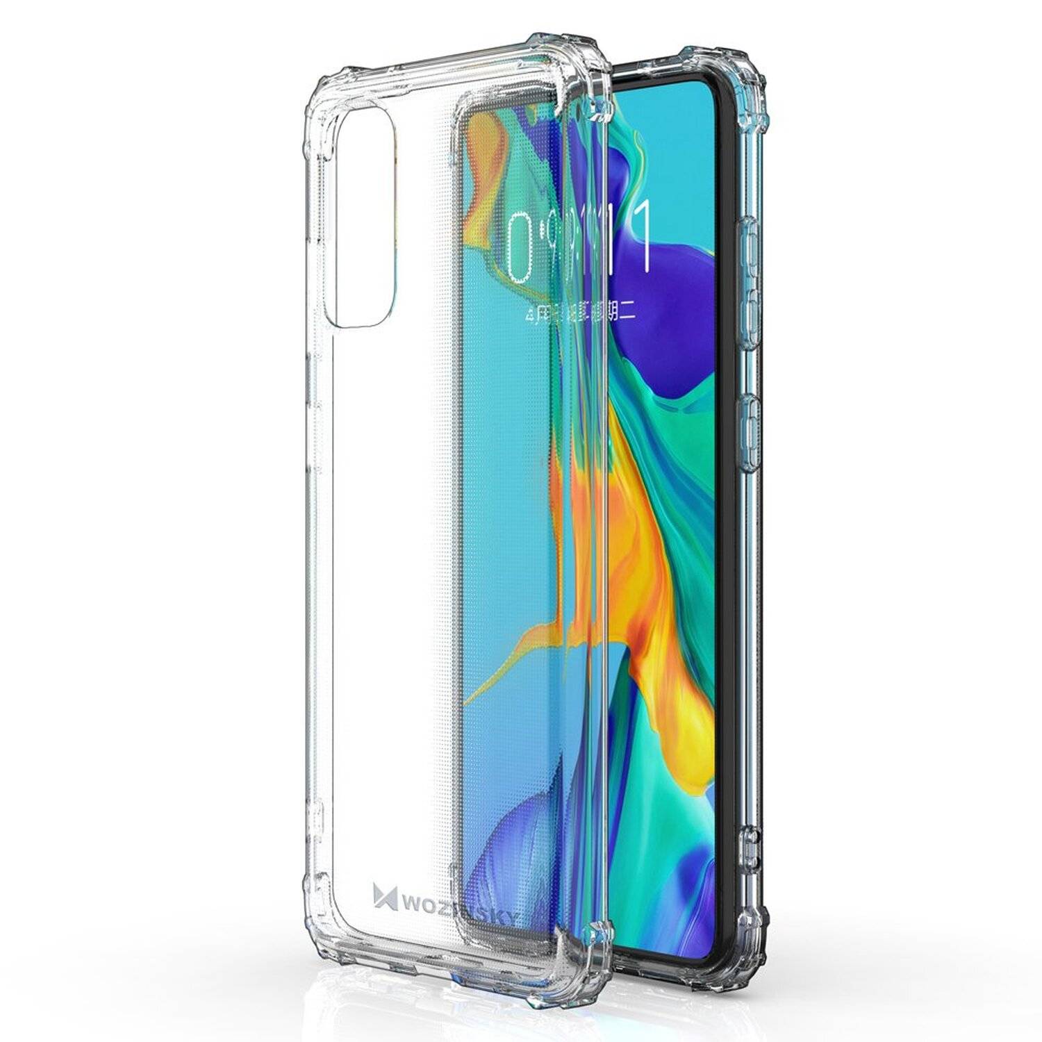 Schutzhülle Bumper Wozinsky Armor SchutzHülle für Samsung Galaxy S20 G980F Silikon Hülle Zubehör Tasche Schutzschale Schutz in Transparent