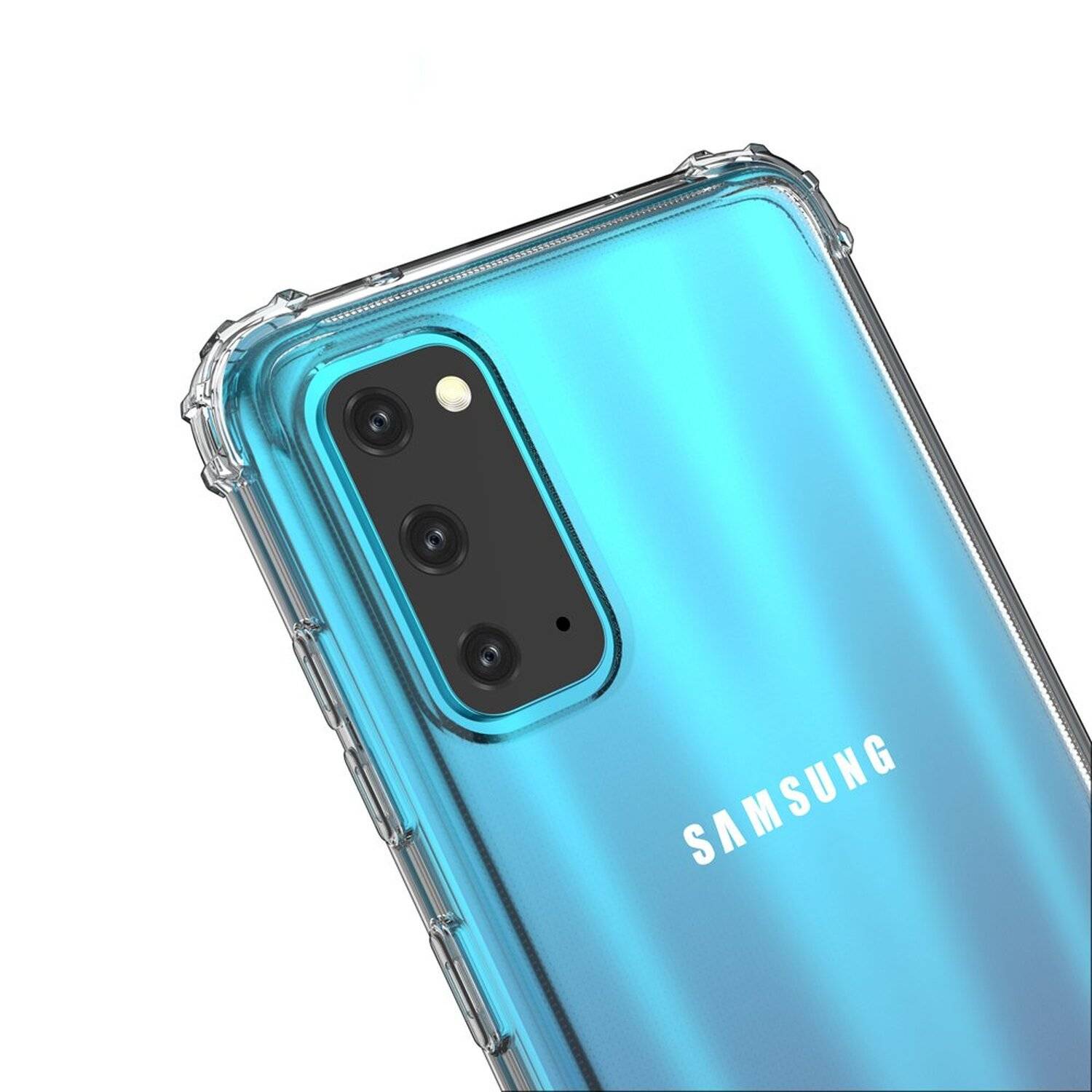 Schutzhülle Bumper Wozinsky Armor SchutzHülle für Samsung Galaxy S20 G980F Silikon Hülle Zubehör Tasche Schutzschale Schutz in Transparent