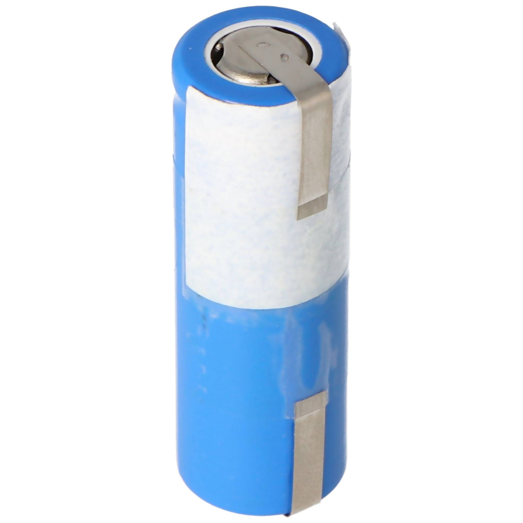 Akku passend für Zahnbürste Braun Oral-B Pro Type 3766 Li-ion-Akku ca. 49x14mm