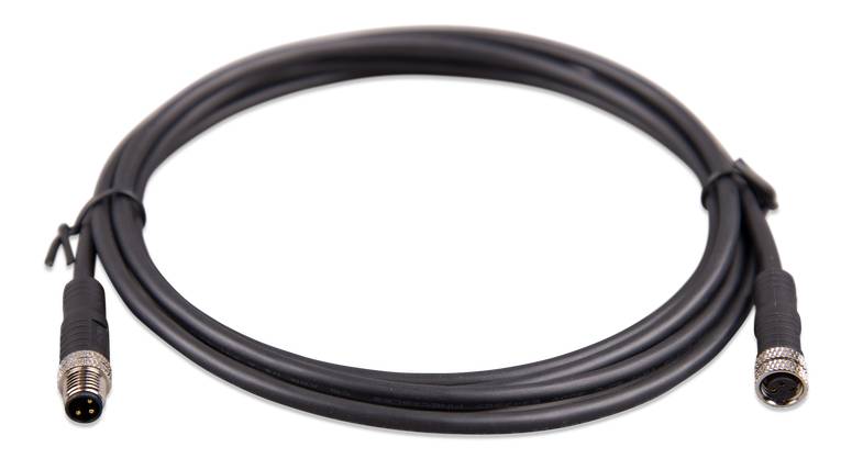 M8 circular connector Male/Female 3 pole cable 1m (bag of 2)