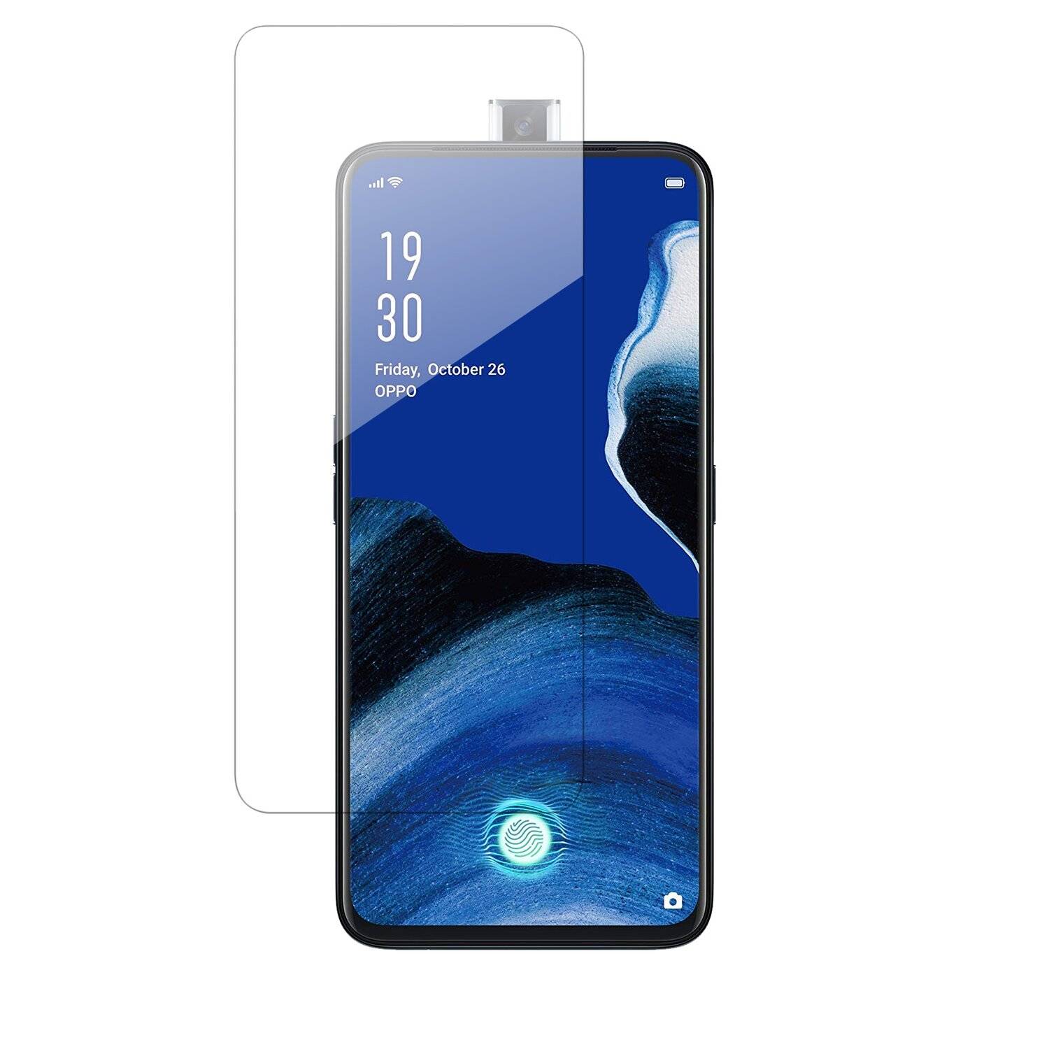 cofi1453® Schutzglas 9H kompatibel mit Oppo Reno 2Z Displayschutzfolie Schutzfolie Passgenau Glas